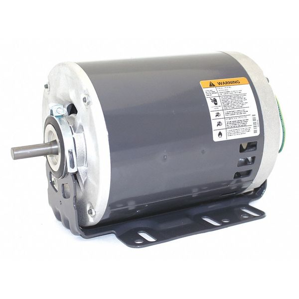 Split-Phase Belt Drive Motor, 1/3, 1/6 HP, 56Z Frame, 115V AC Voltage, 1,725/1,140 Nameplate RPM