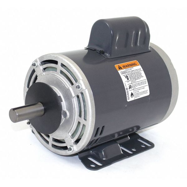 Capacitor-Start General Purpose Motor, 1 1/2 HP, 115/208-230V AC Voltage, 143T Frame