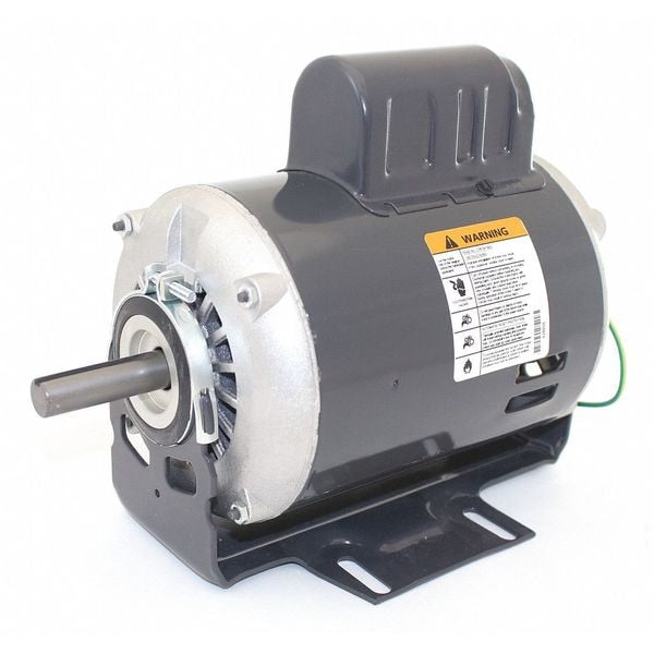Split-Phase Belt Drive Motor, 3/4 HP, 56 Frame, 115V AC Voltage, 1,725 Nameplate RPM