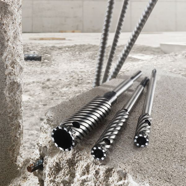 Rebar Cutter Masonry Drill Bit 3/8