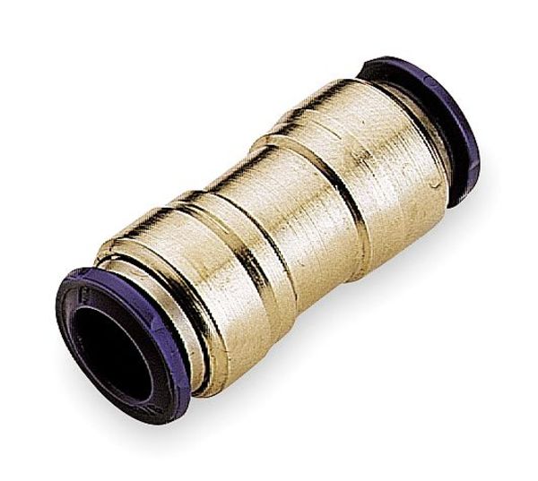 Union, 1/8 In, Tube, Brass, PK10