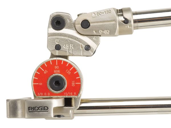 Tube Bender, Lever, 1/2 In OD, 1-1/2 Bend