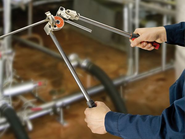 Tube Bender, Lever, 1/4 In OD, 5/8 In Bend