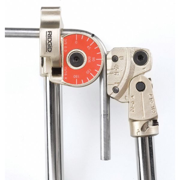 Tube Bender, Lever, 1/2 In OD, 1-1/2 Bend
