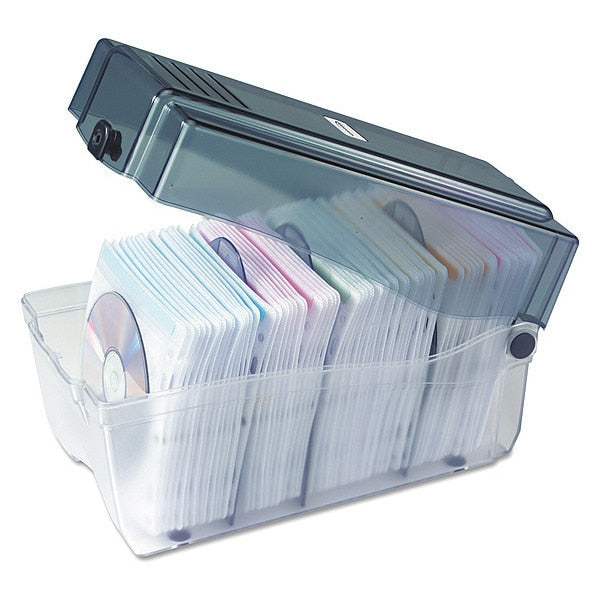 CD/DVD Storage Container, Holds 150 Discs