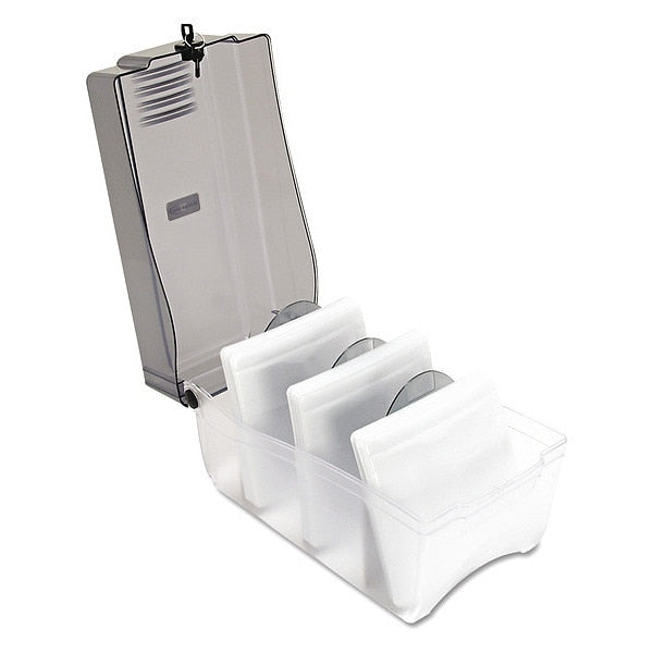 CD/DVD Storage Container, Holds 150 Discs