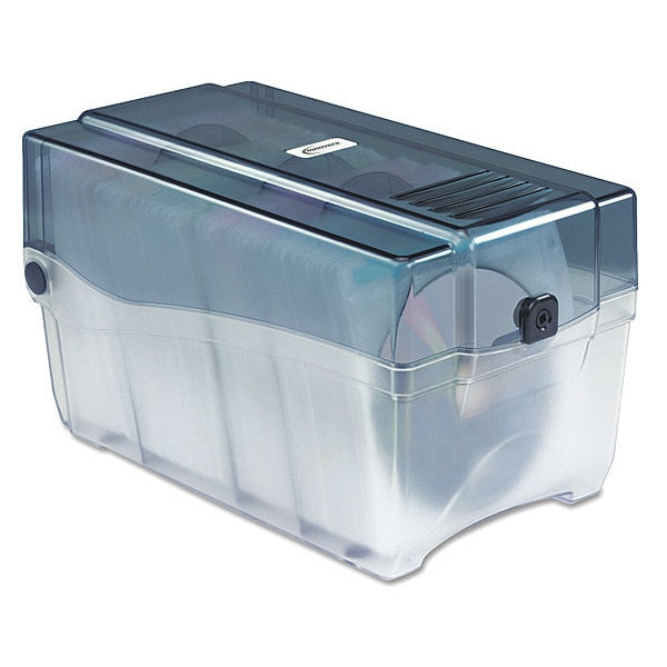 CD/DVD Storage Container, Holds 150 Discs