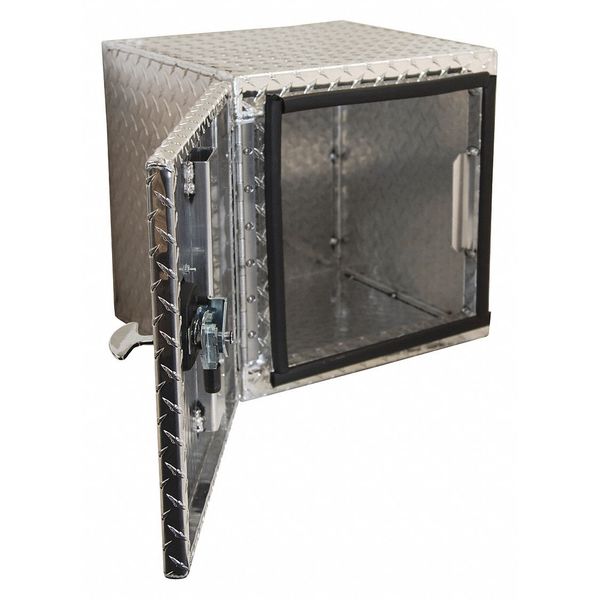 Truck Box, Underbody, Diamond Tread Aluminum, 24