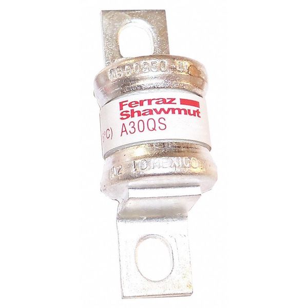 Semiconductor Fuse, Fast Acting, 50 A, A30QS-L Series, 300V AC, 300V DC, 3-3/16