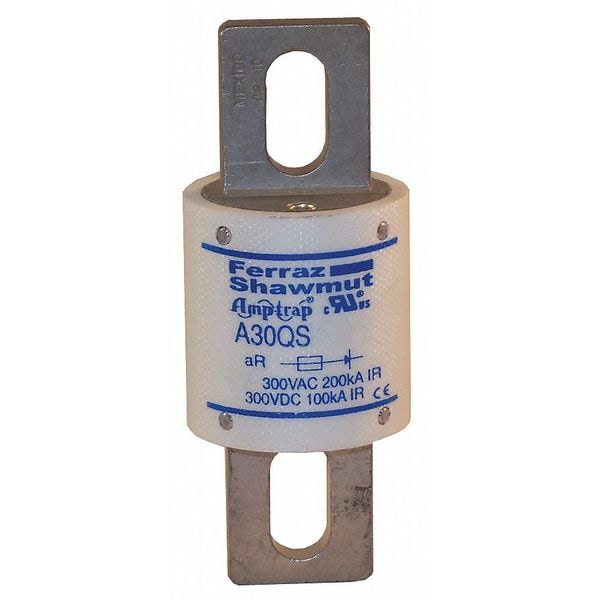 Semiconductor Fuse, Fast Acting, 250 A, A30QS Series, 300V AC, 300V DC, 3-27/32