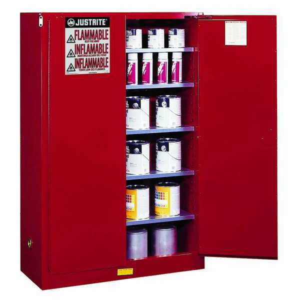 Paints and Inks Cabinet, 60 gal., Red