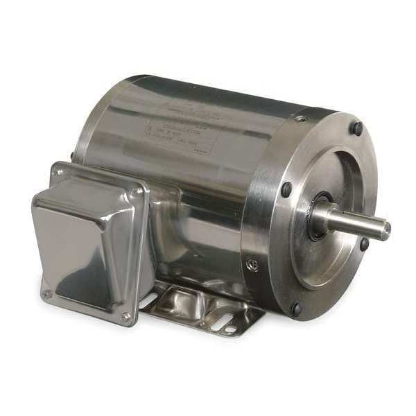 Washdown Motor, 3 Ph, TENV, 1 HP, 1740 rpm