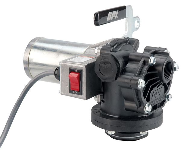 Drum Pump, 12VDC, 1/5 HP