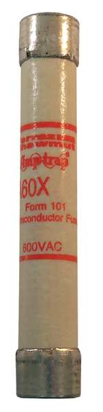 Semiconductor Fuse, Fast Acting, 30 A, A60X Series, 600V AC, Not Rated, 5