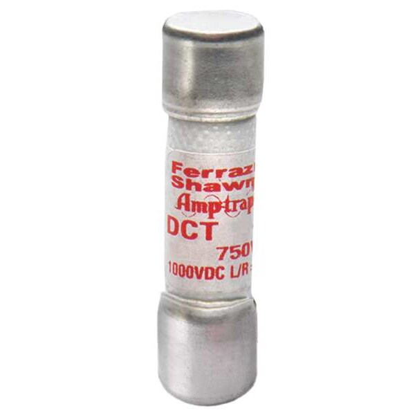 Semiconductor Fuse, Fast Acting, 5 A, DCT Series, 570V AC, 1000V DC, 1-1/2