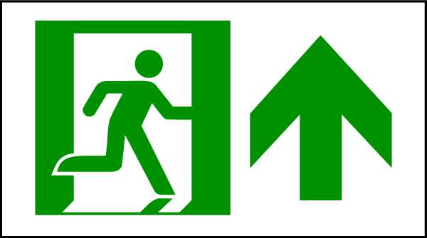 Directional Sign, No Text, 14