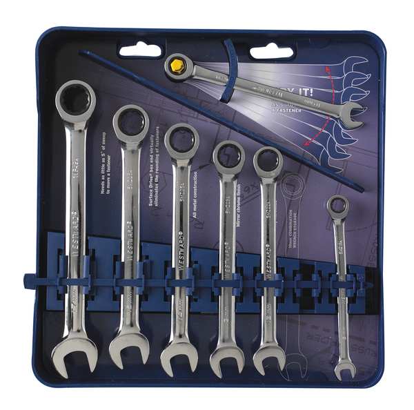 Ratcheting Wrench Set, Combination