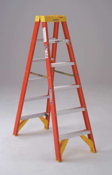 6 ft Fiberglass Twin Stepladder