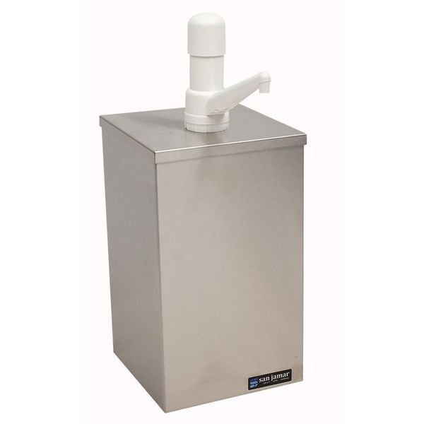 Condiment Pump with Box, 7 3/4x12 1/2