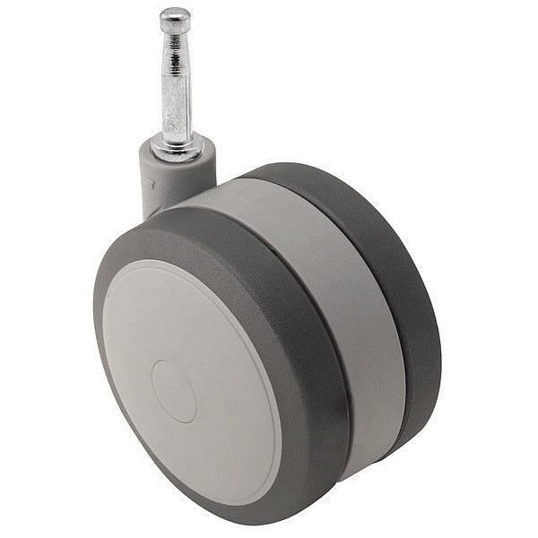 50mm Non-Marking Thermoplastic Elastomer Swivel Caster, No Brake, Loads Up To 75 lb