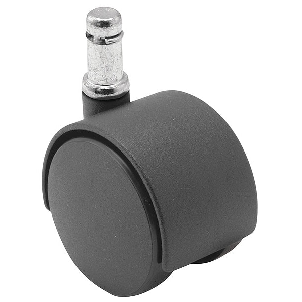 50mm Non-Marking Nylon Swivel Caster, No Brake, Loads Up To 75 lb