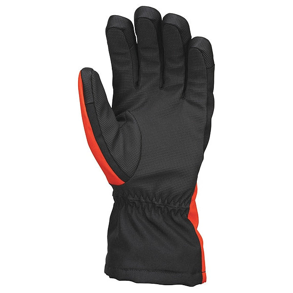 Mechanics Gloves, High-Visibility Orange, Single Layer