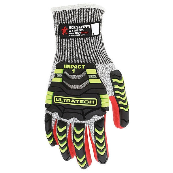 Coated Gloves, S, knit Cuff, PR