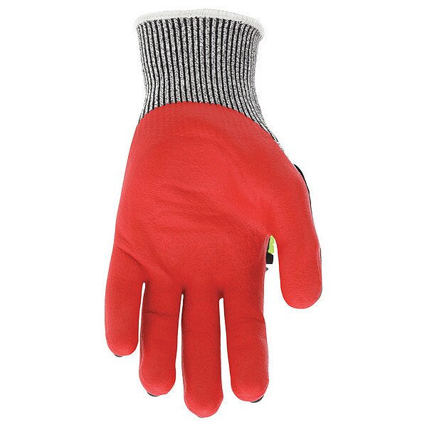 Coated Gloves, M, knit Cuff, PR