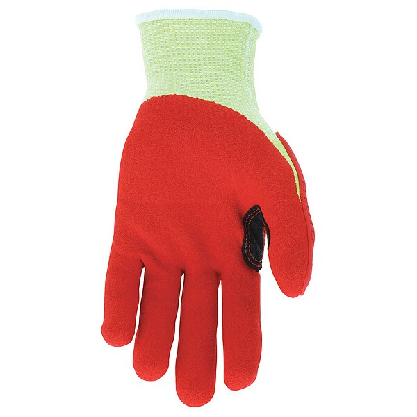 Coated Gloves, M, knit Cuff, PK12