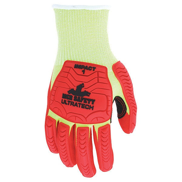 Coated Gloves, S, knit Cuff, PK12