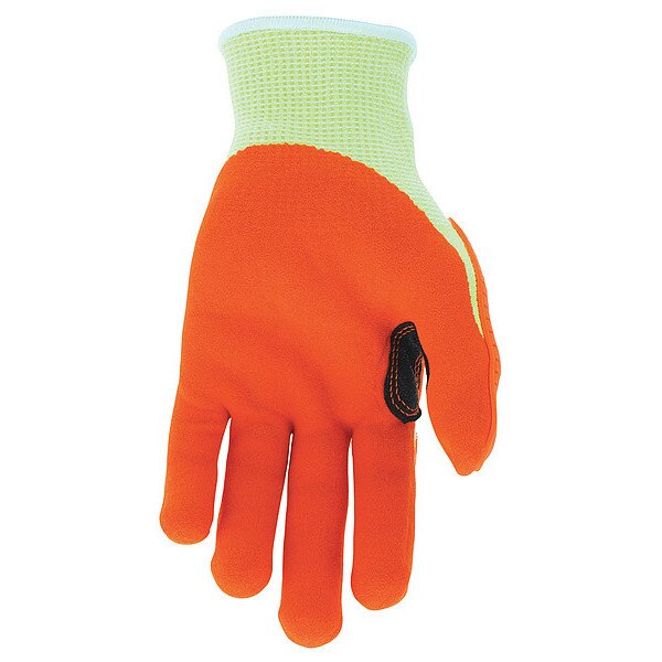 Coated Gloves, 2XL, knit Cuff, PK12