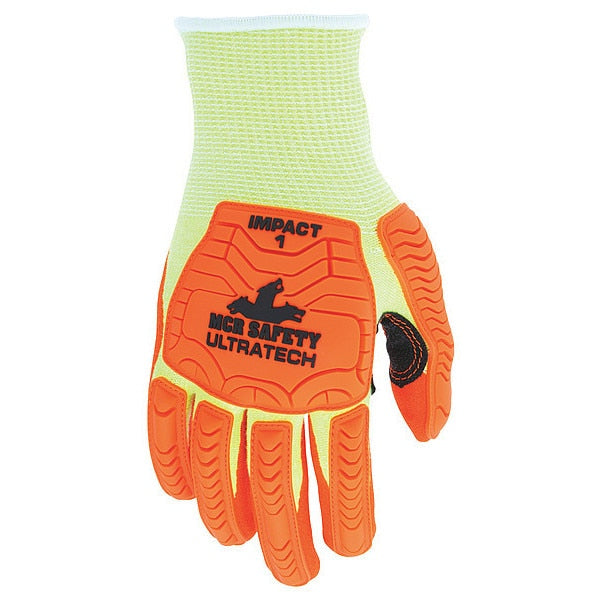 Coated Gloves, XL, knit Cuff, PK12