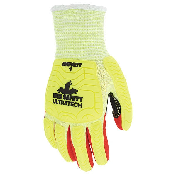 Coated Gloves, S, knit Cuff, PK12