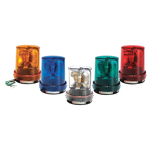 Warning Light, Clear, LED, 5-1/8