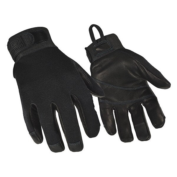 Gloves, Black, 2XL, PR