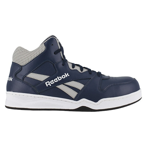 14 Size Men's Athletic High-Top Composite Work Shoe , Navy
