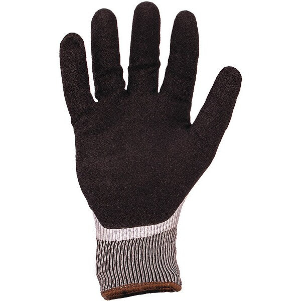Knit Gloves, Full Finger Coverage, XL Sz