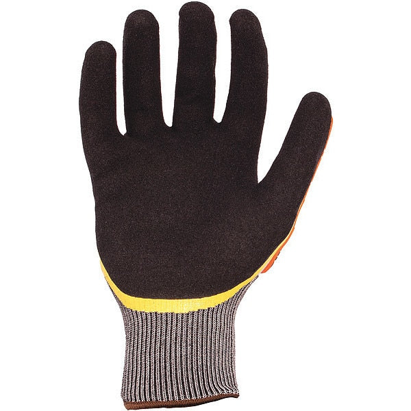 Knit Gloves, Full Finger Coverage, XL Sz
