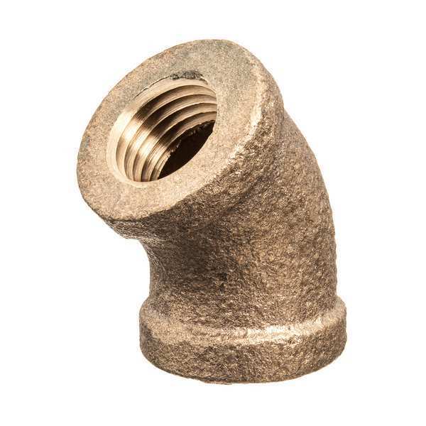 45 Elbow, Brass, 1/8 in, FNPT, Class 125