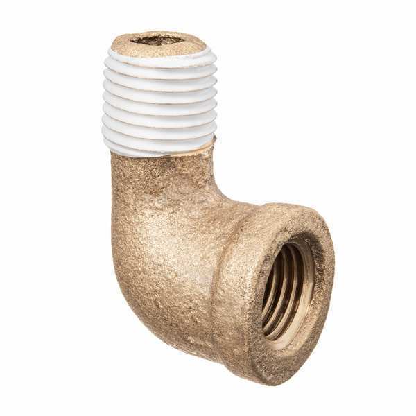 90 Street Elbow, Brass, 1 1/4 in, NPT