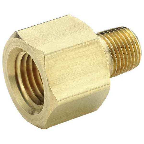 Reducing Adapter, Brass, 3/4 x 3/8 in