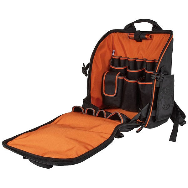 Tradesman Proâ¢ Tool Station Tool Bag Backpack with Work Light