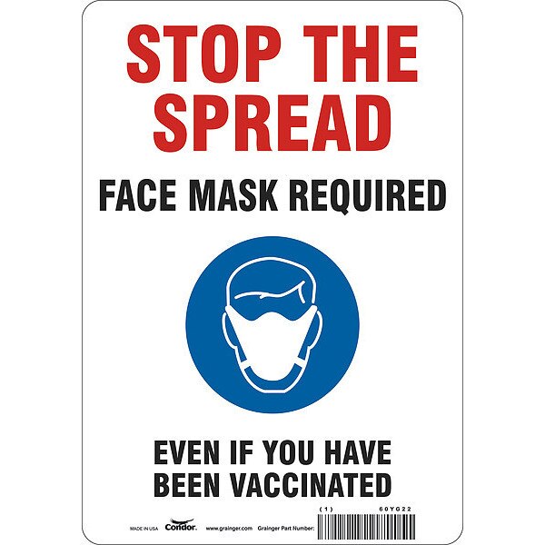 Facemask Reminder Safety Sign
