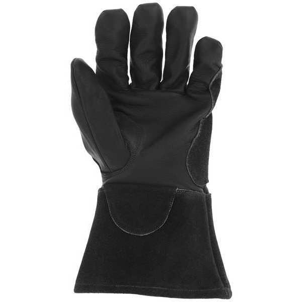 Welding Gloves, Black, 8, PR