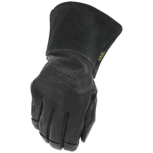 Welding Gloves, Black, 8, PR