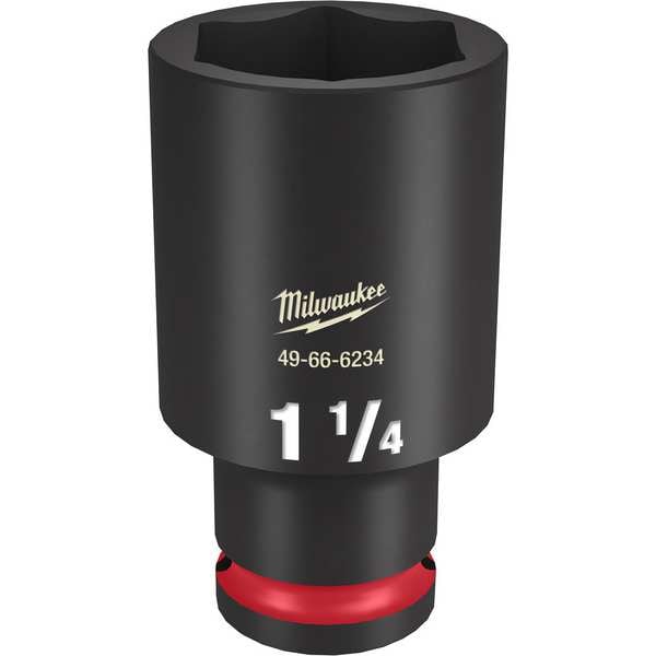 1-1/4 in. SHOCKWAVE Impact Duty 1/2 in. Drive Deep Well 6 Point Impact Socket