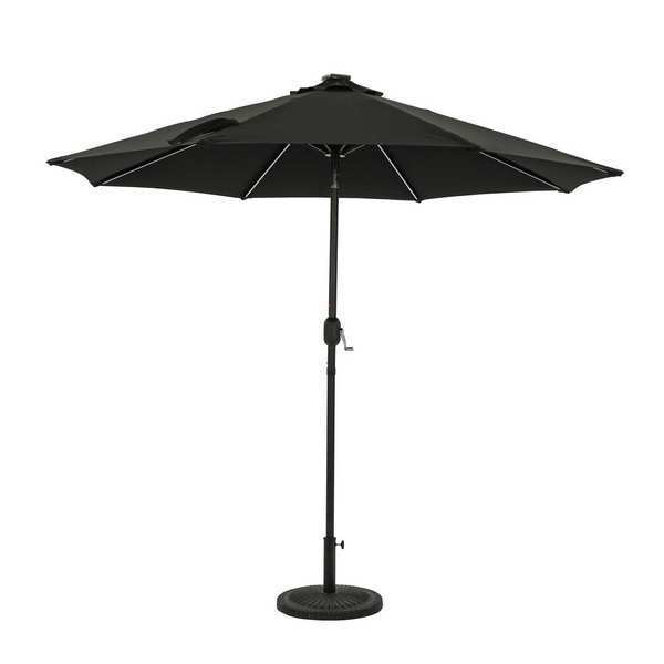 OCTAGON UMBRELLA W/LED TUBE LIGHTS