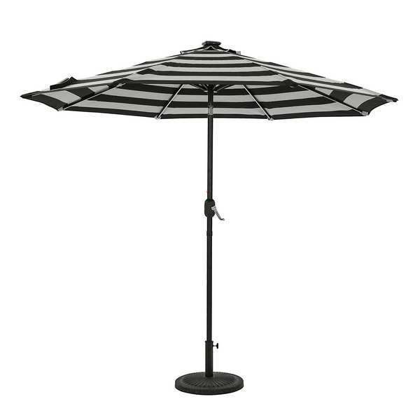 OCTAGON UMBRELLA W/LED TUBE LIGHTS