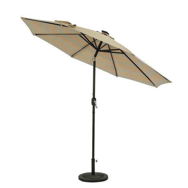 OCTAGON UMBRELLA W/LED TUBE LIGHTS