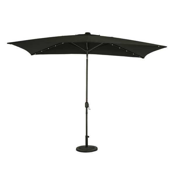 RECTANGLE UMBRELLA W/ LED BULB LIGHTS